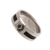 West Ham United FC Black Inlay Ring Medium CT - Jewellery at Gift Moments