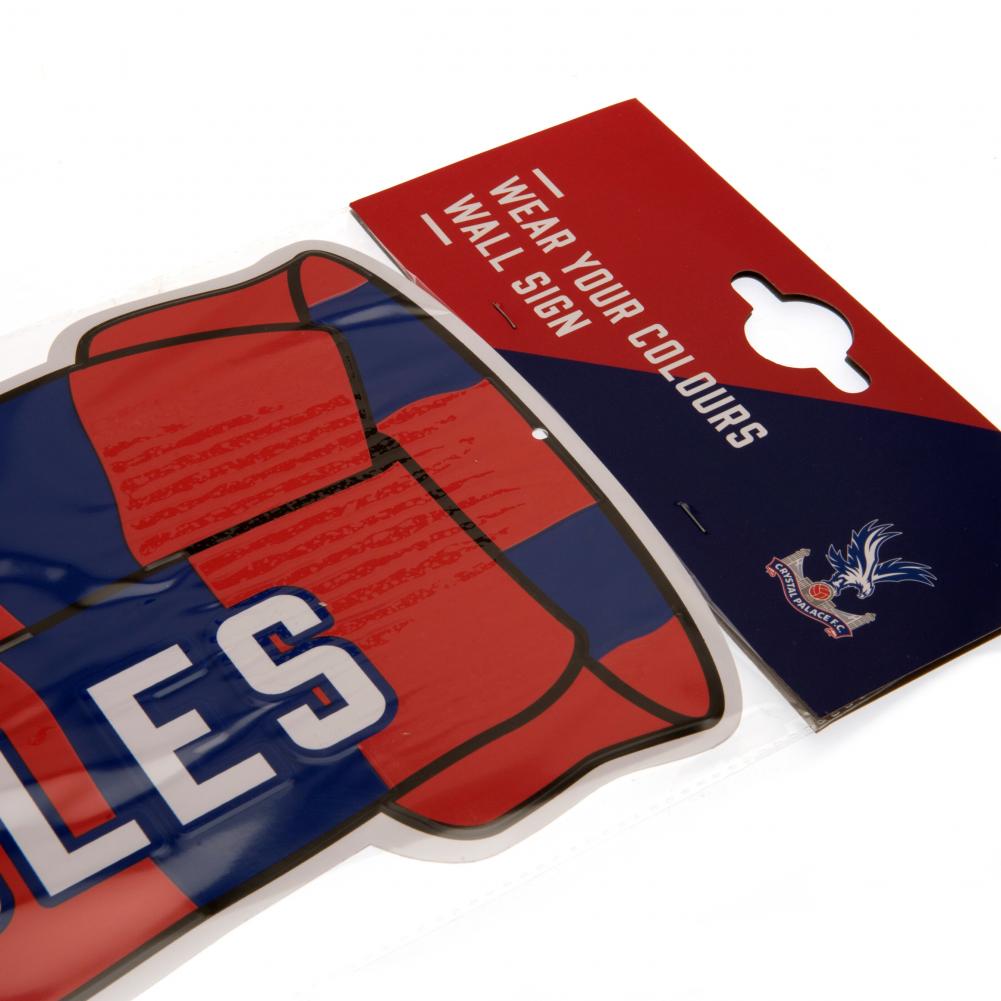 Crystal Palace FC Show Your Colours Sign - Signs & Plaques at Gift Moments