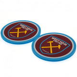 West Ham United FC 2pk Coaster Set - Coasters at Gift Moments