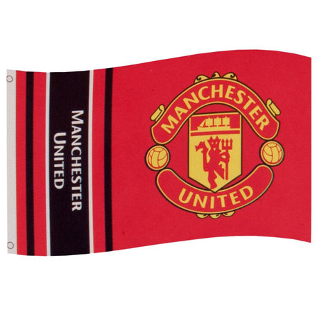 Manchester United FC Flag WM – Large Supporters Flag - Flags & Banners at Gift Moments