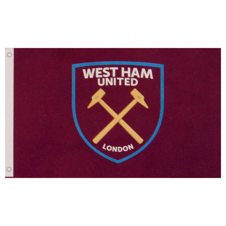 West Ham United FC Supporters Flag - Flags & Banners at Gift Moments