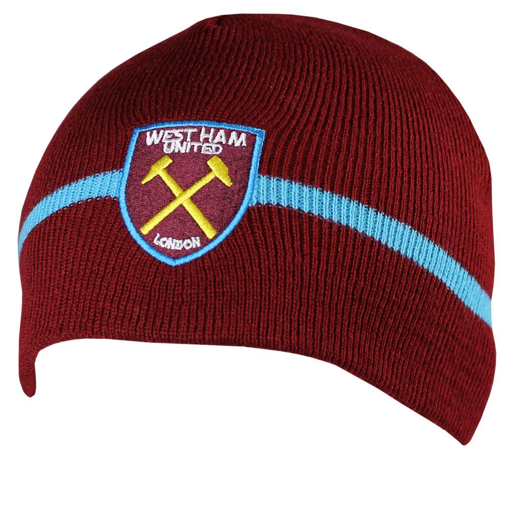 West Ham United FC Beanie Hat - Caps & Hats at Gift Moments