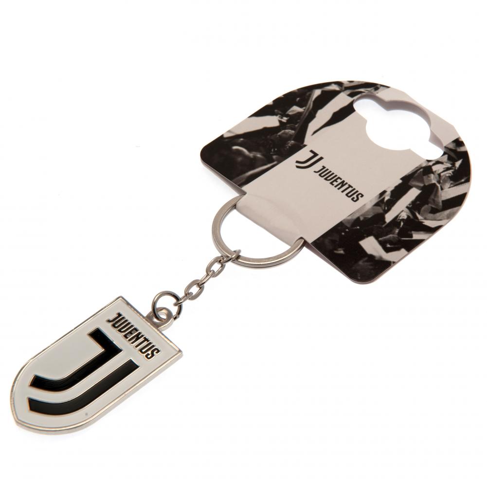 Juventus FC Metal Crest Keyring - Keyrings at Gift Moments