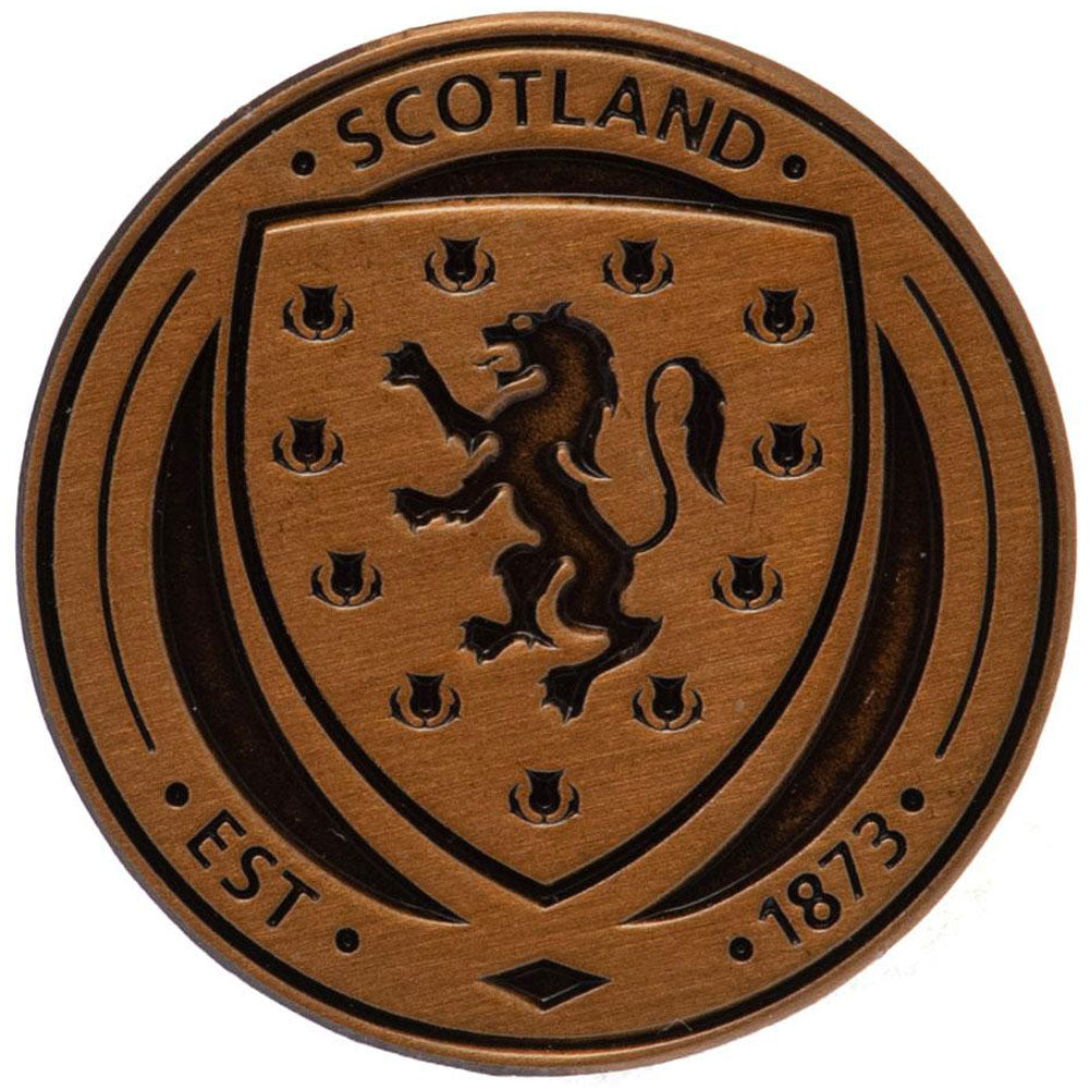 Scottish FA Badge AG Metal Crest Pin Badge - Accessories at Gift Moments