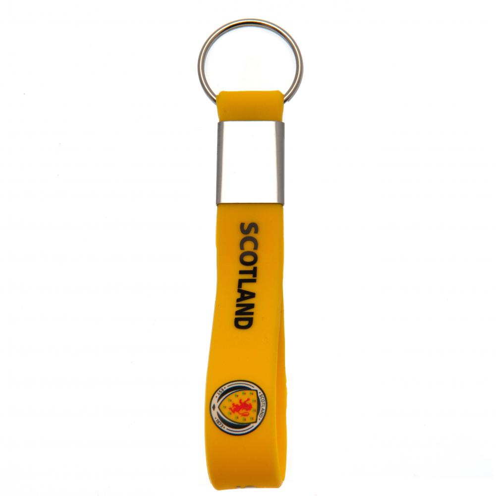 Scottish FA Silicone Keyring - Keyrings at Gift Moments