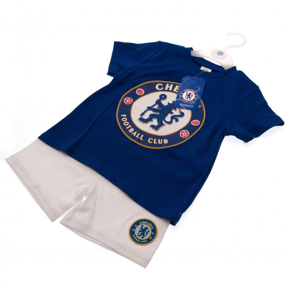 Chelsea FC T Shirt & Short Set for 12-18 Months - Baby Clothing at Gift Moments