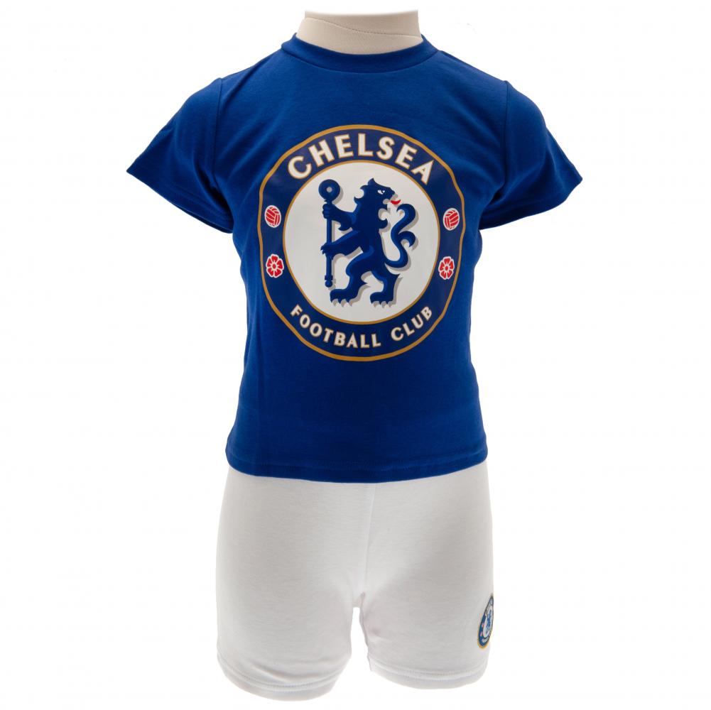 Chelsea FC T Shirt & Short Set for 12-18 Months - Baby Clothing at Gift Moments