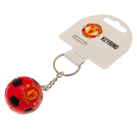 Manchester United FC Football Keyring - Keyrings at Gift Moments