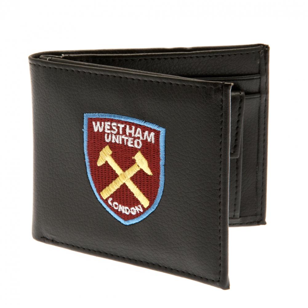 West Ham United FC Embroidered Wallet - Wallets at Gift Moments