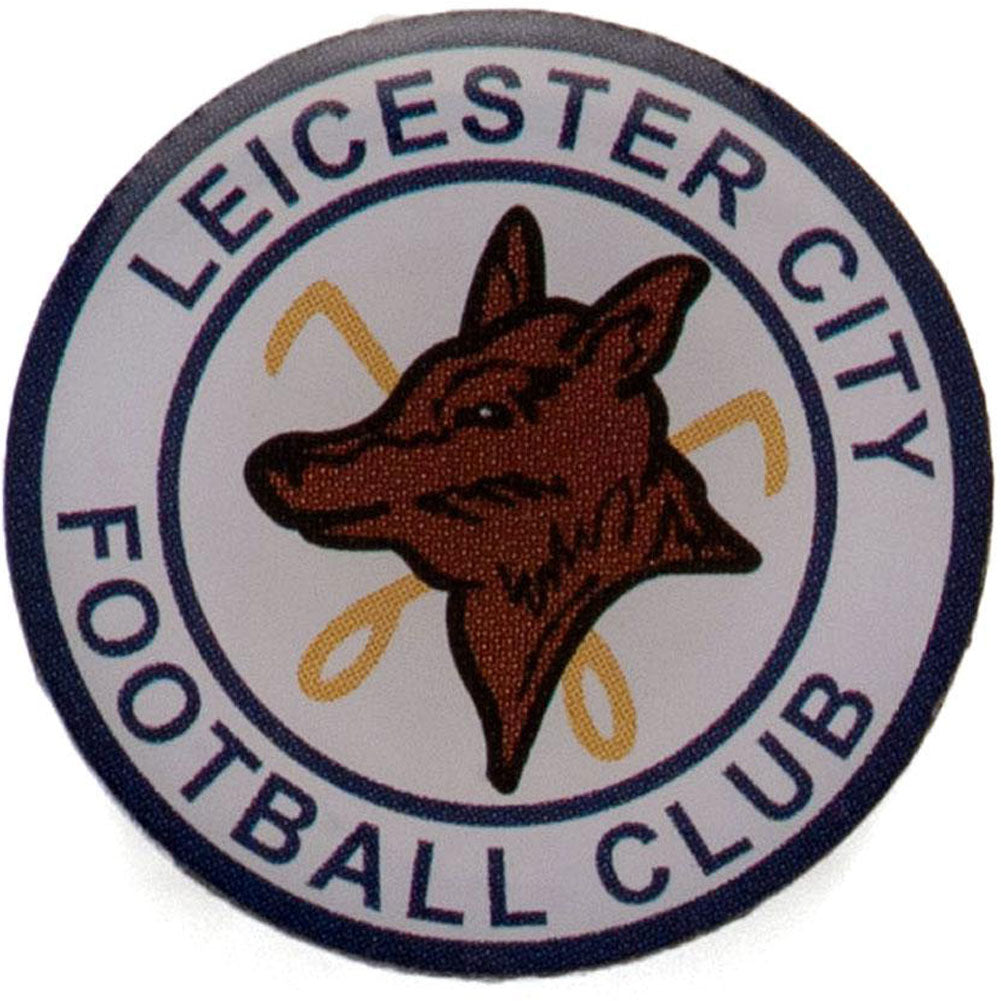 Leicester City FC Badge RT - Retro Crest Pin Badge - Accessories at Gift Moments