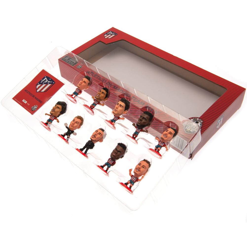 Atletico Madrid FC SoccerStarz 10 Player Team Pack - SoccerStarz at Gift Moments