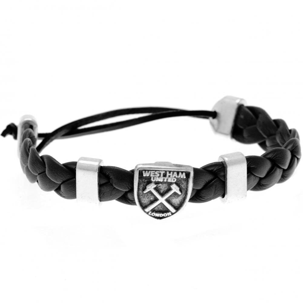 West Ham United FC PU Slider Bracelet - Jewellery at Gift Moments