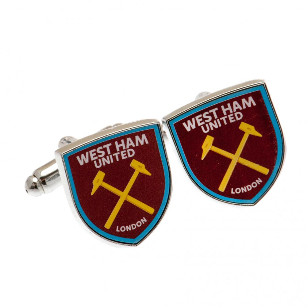 West Ham United FC Cufflinks - Cufflinks & Tie Slides at Gift Moments