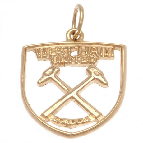 West Ham United FC 9ct Gold Pendant Crest - Jewellery at Gift Moments