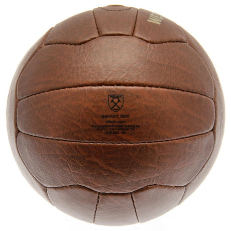 West Ham United FC Faux Leather Football - Balls at Gift Moments