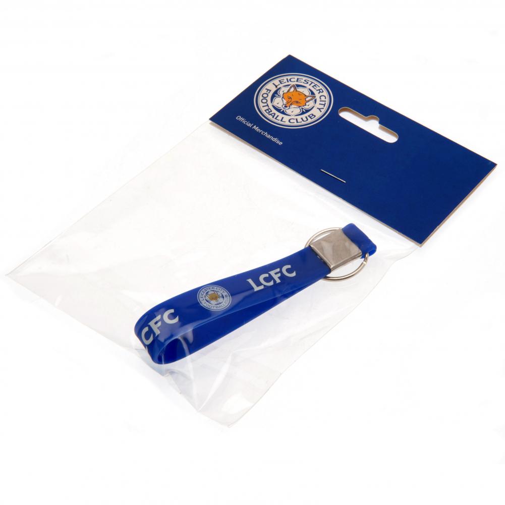 Leicester City FC Silicone Keyring - Keyrings at Gift Moments