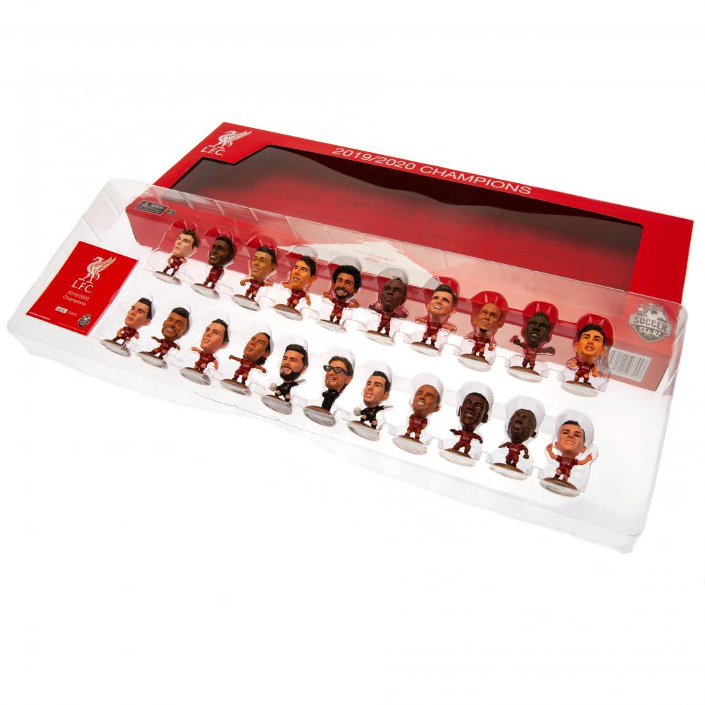 Liverpool FC SoccerStarz League Champions 21 Player Team Pack - SoccerStarz at Gift Moments