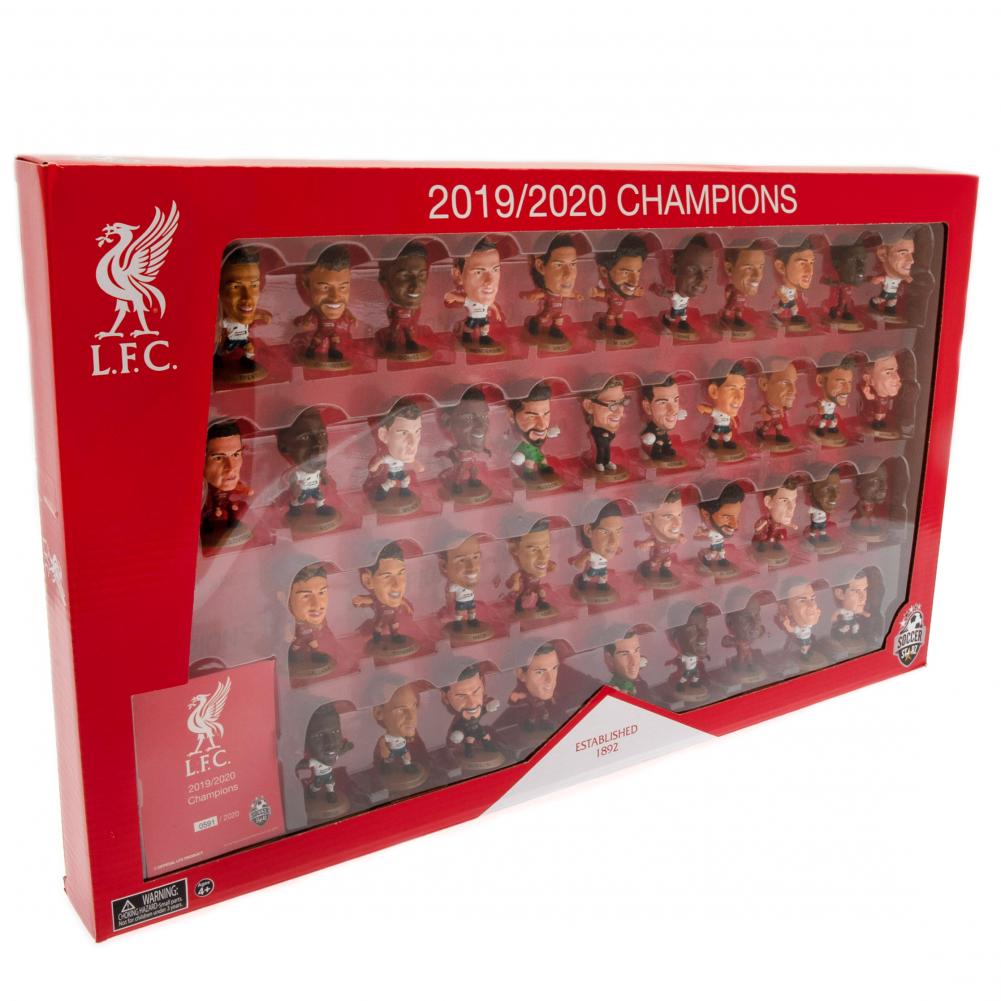 Liverpool FC SoccerStarz League Champions 41 Player Team Pack - SoccerStarz at Gift Moments