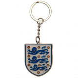 England FA Keyring - Metal Crest Design - Keyrings at Gift Moments