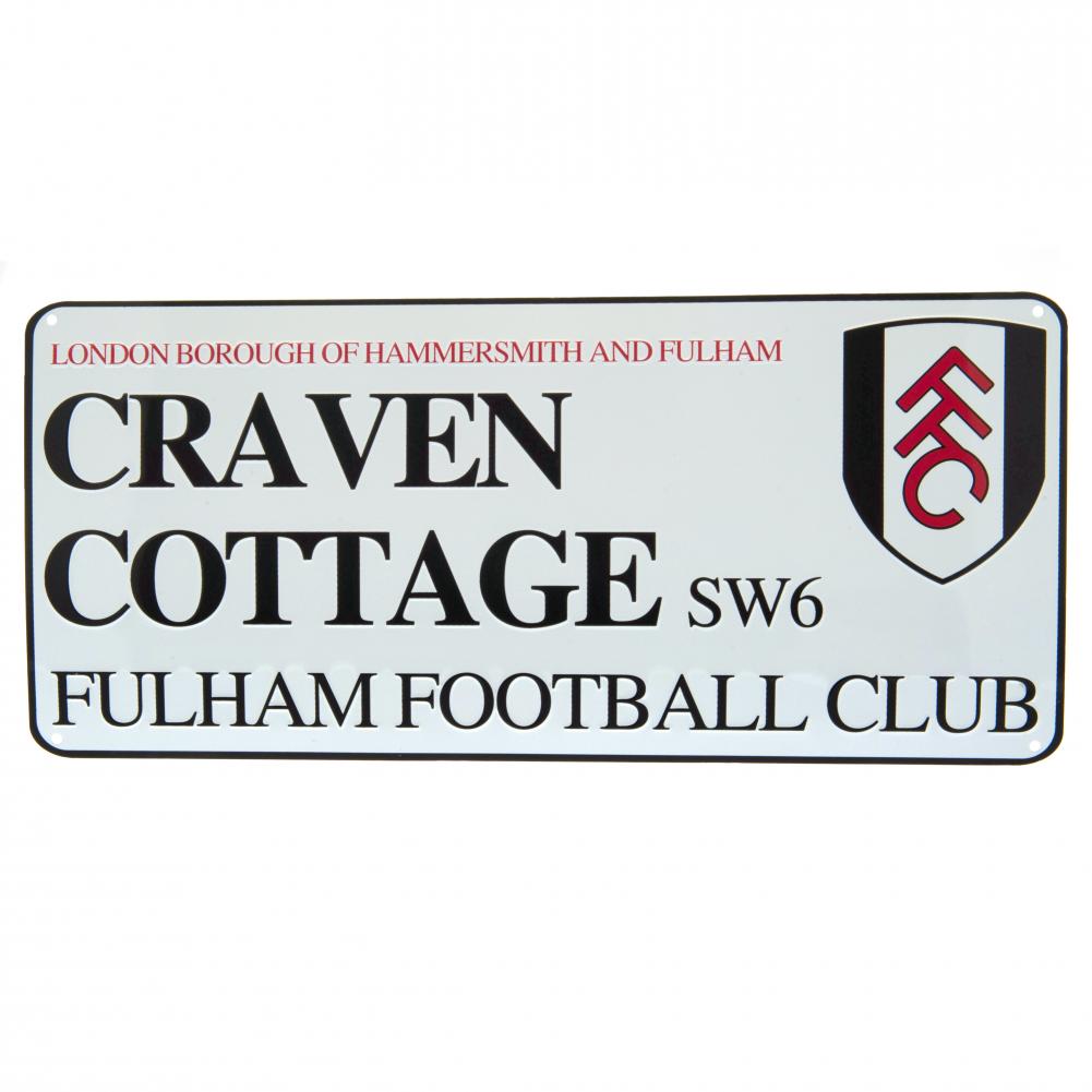 Fulham FC Craven Cottage Street Sign: 1 - Signs & Plaques By Fulham