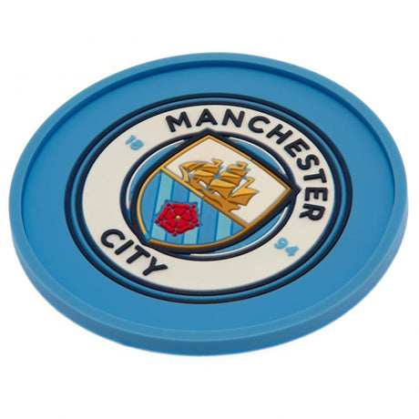 Manchester City FC Silicone Coaster - Coasters at Gift Moments