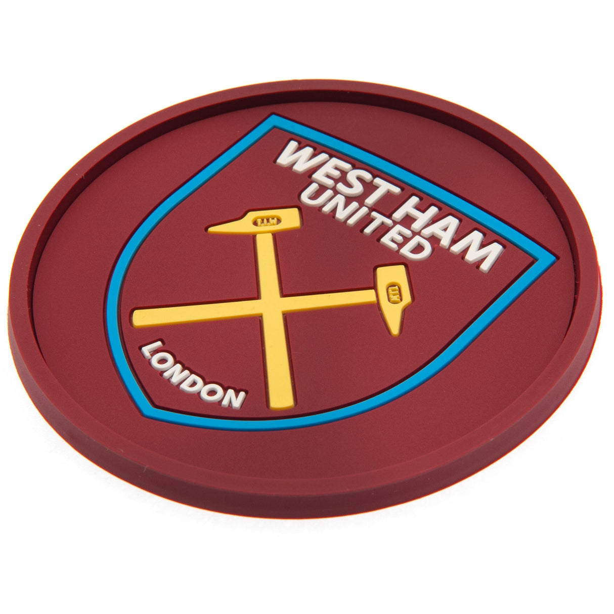 West Ham United FC Silicone Coaster - Coasters at Gift Moments