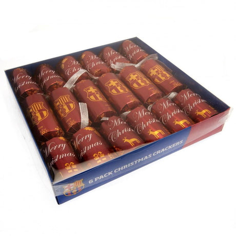 FC Barcelona Christmas Crackers - Festive Fun for Fans - Keyrings at Gift Moments