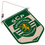 Sporting CP Mini Pennant with Hanging String: 3 - Flags & Banners By Sporting CP