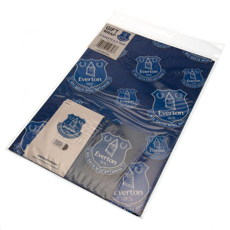 Everton FC Gift Wrap - Gift Wrap & Bags at Gift Moments