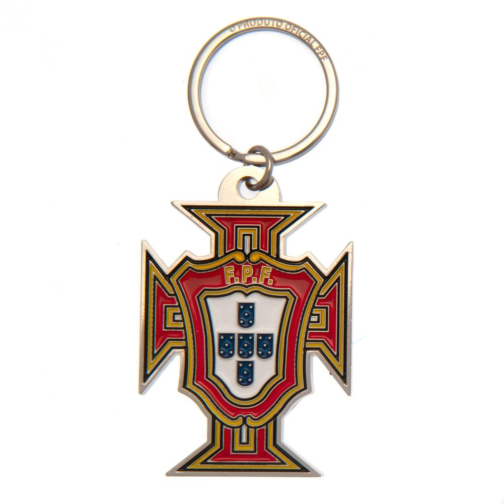 Portugal Crest Metal Keyring: 1 - Keyrings By Portugal