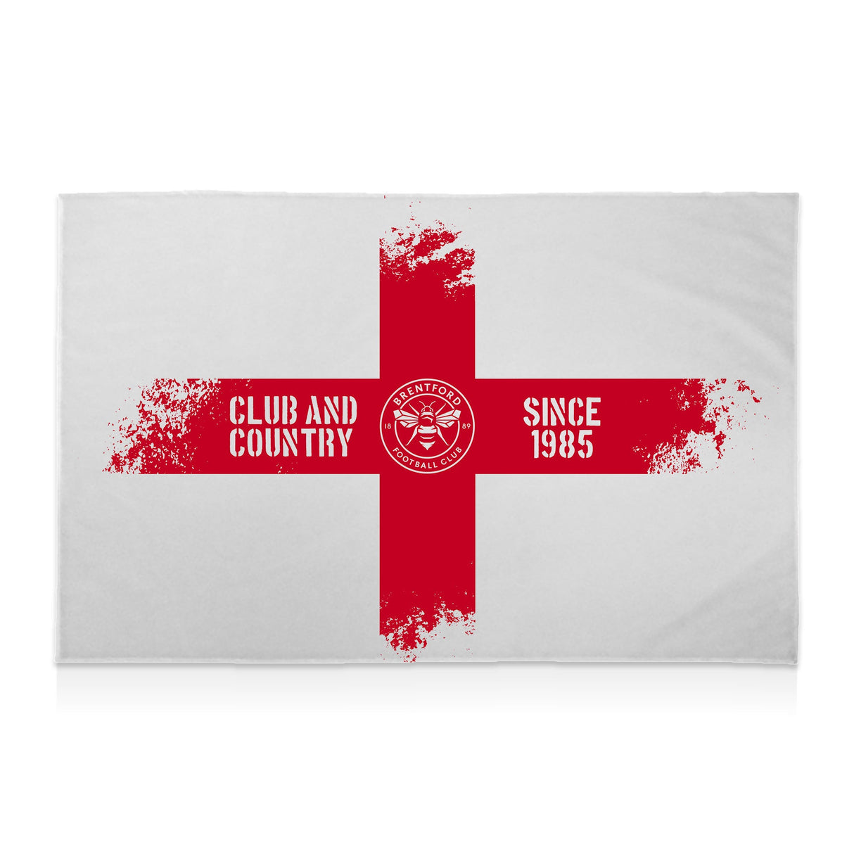 Personalised Brentford FC Club and Country Banner - 8ft x 5ft - Flags & Banners at Gift Moments