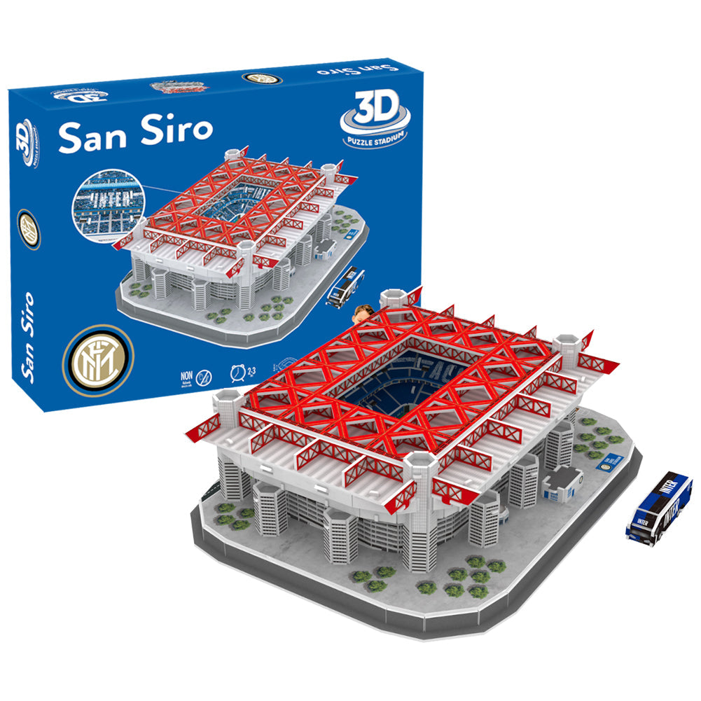 FC Inter Milan Stadio San Siro 3D Puzzle: 1 - Puzzles & Games By Inter Milan