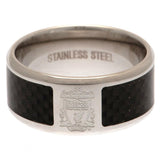 Liverpool FC Carbon Fibre Ring - Small Size - Jewellery at Gift Moments