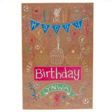 Liverpool FC Birthday Card for Girls - Greeting Cards at Gift Moments