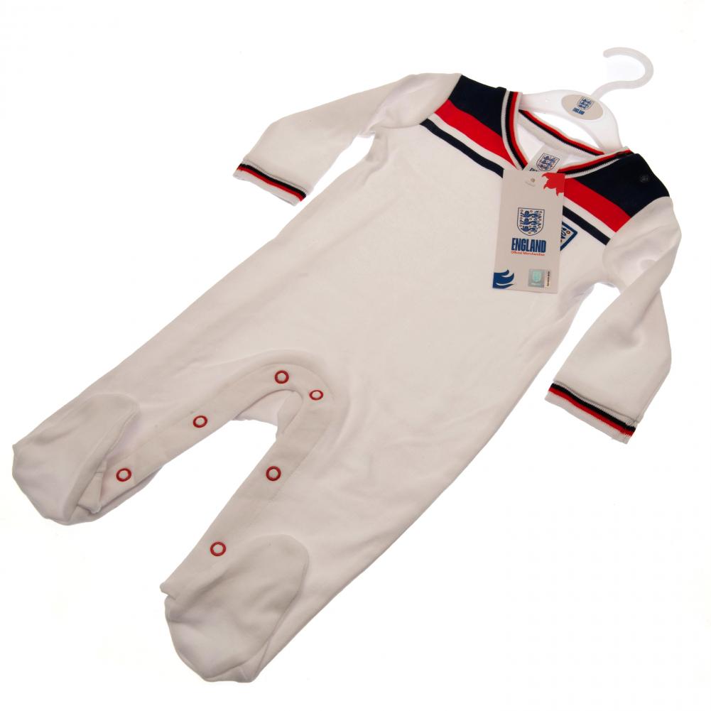 England FA Sleepsuit World Cup 82 (12-18 Months) - Baby Clothing at Gift Moments