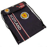 Scottish FA Gym Bag - Navy Blue with Crest - Bags at Gift Moments