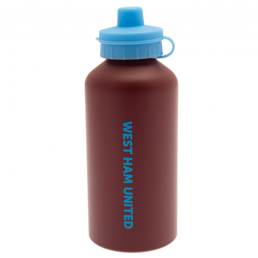 West Ham United FC Aluminium Drinks Bottle MT - Water Bottles at Gift Moments