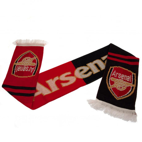 Arsenal FC Navy Blue and Red Scarf - Scarves at Gift Moments