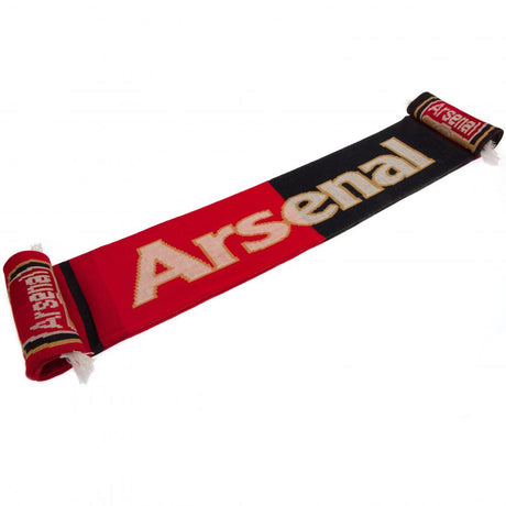 Arsenal FC Navy Blue and Red Scarf - Scarves at Gift Moments