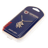 Rangers FC Silver Plated Pendant & Chain XL - Jewellery at Gift Moments