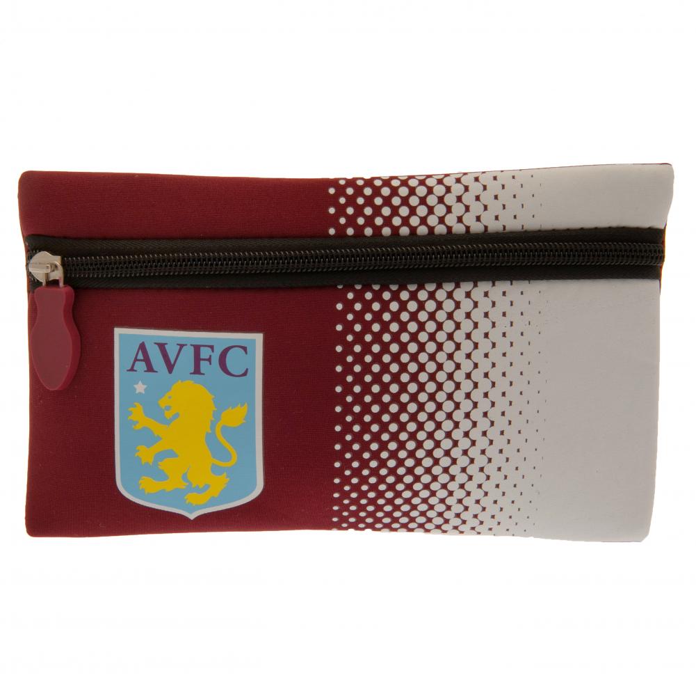 Aston Villa FC Neoprene Pencil Case - Pencil Cases & Sets at Gift Moments