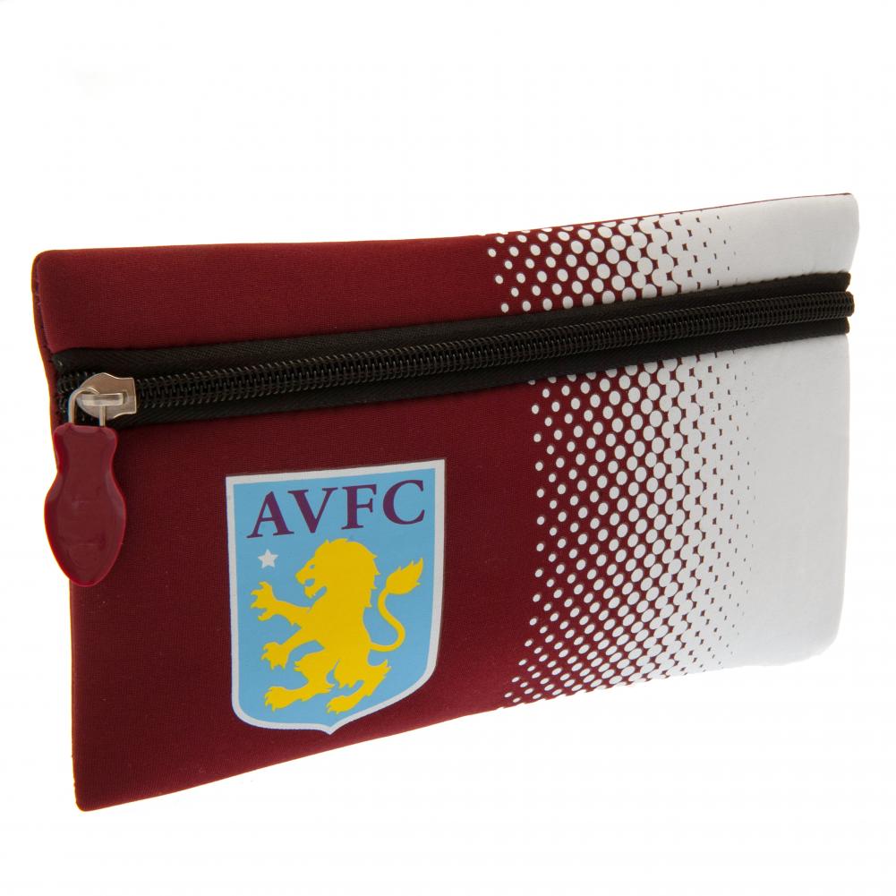 Aston Villa FC Neoprene Pencil Case - Pencil Cases & Sets at Gift Moments