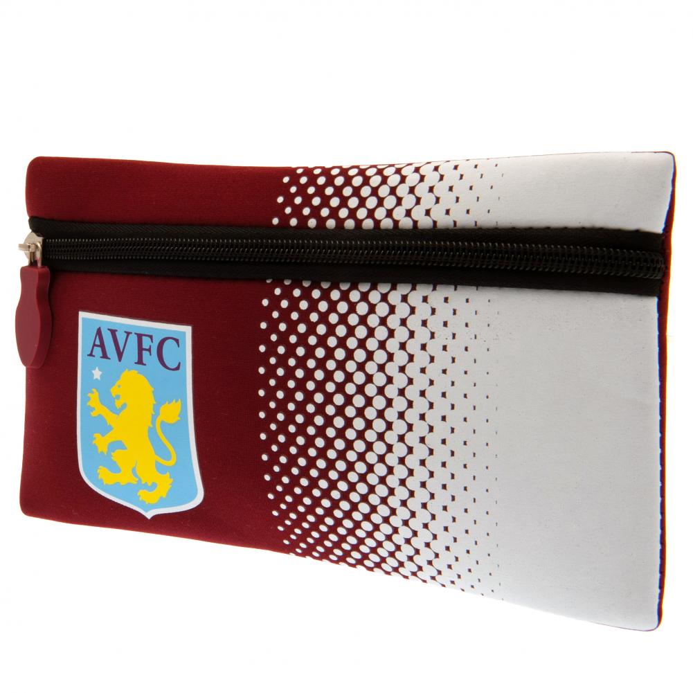 Aston Villa FC Neoprene Pencil Case - Pencil Cases & Sets at Gift Moments