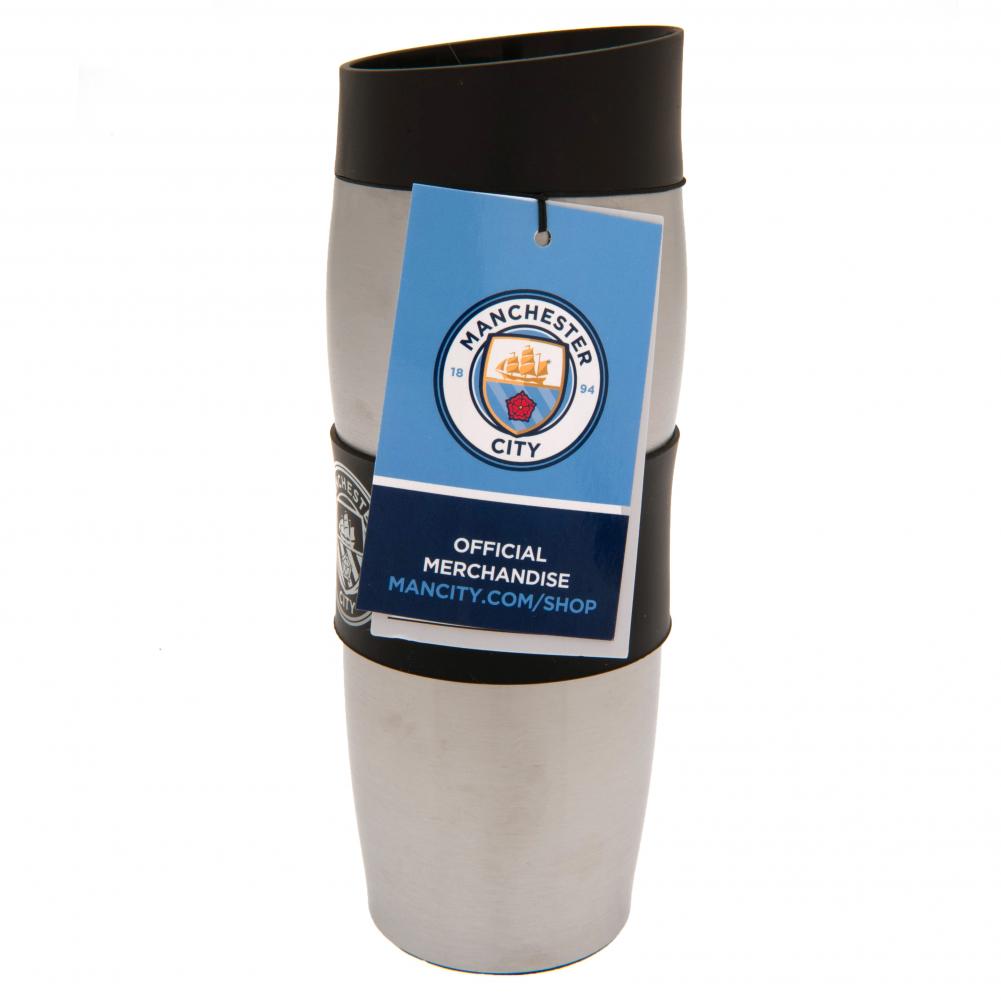 Manchester City FC Thermal Mug - Mugs at Gift Moments