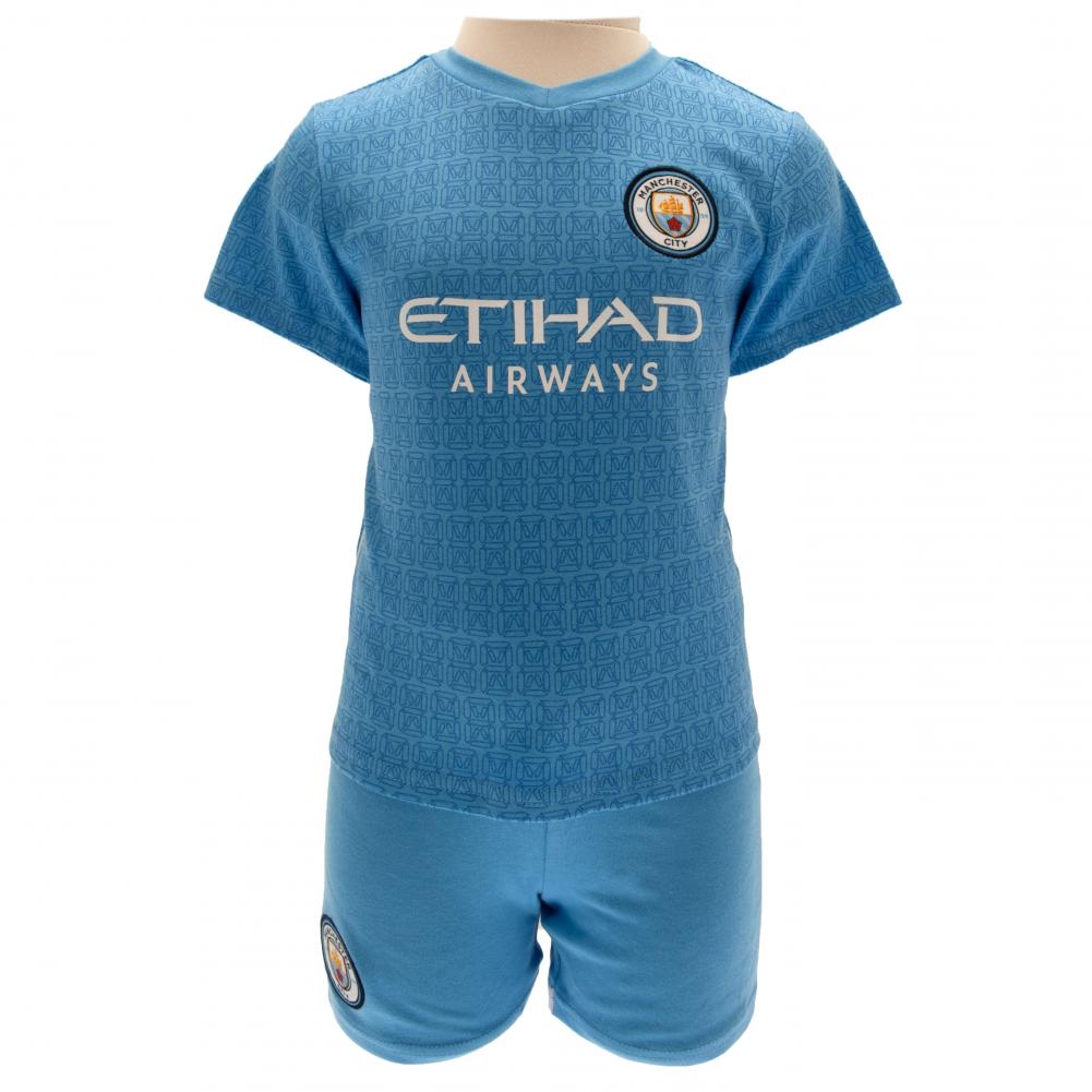 Manchester City FC Shirt & Short Set for 6-9 Months - Baby Clothing at Gift Moments