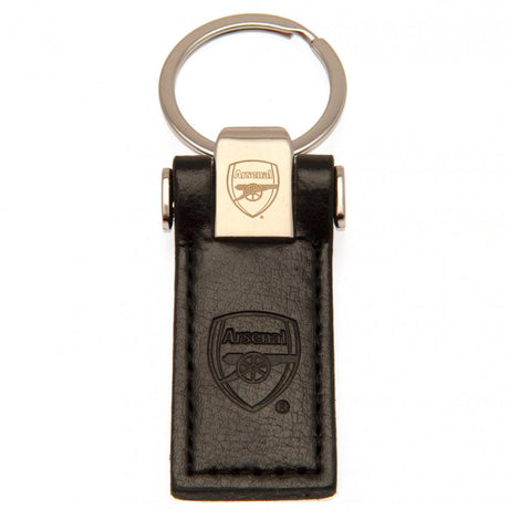 Arsenal FC Leather Key Fob - Keyrings at Gift Moments