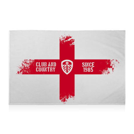 Personalised Leeds United FC Club and Country Banner - Flags & Banners at Gift Moments