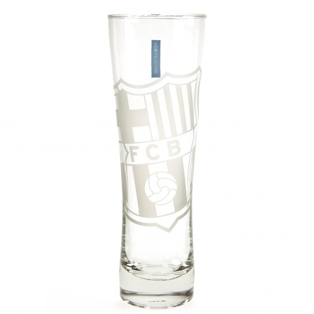 FC Barcelona Tall Pilsner Beer Glass: 1 - Glassware By Barcelona