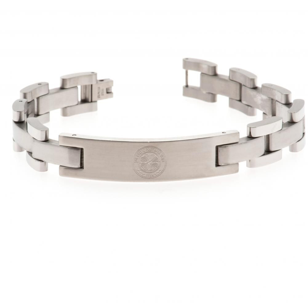 Celtic FC Classic Stainless Steel Link Bracelet - Jewellery at Gift Moments