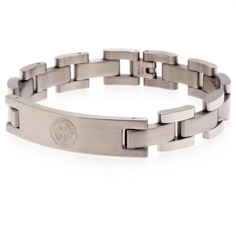 Celtic FC Classic Stainless Steel Link Bracelet - Jewellery at Gift Moments